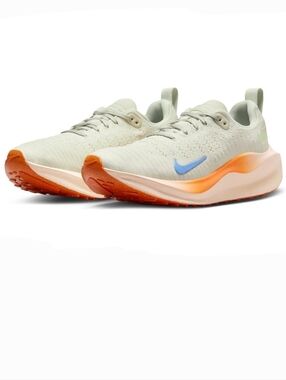 Nike Infinity Run 4 Women's Running Shoes  Size 7.5 in Sea Glass Orange Polar